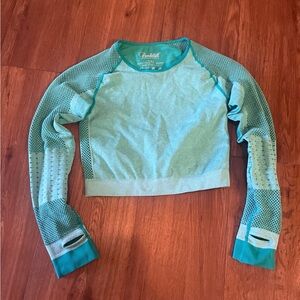 Bombshell Sportswear Teal Activewear Top